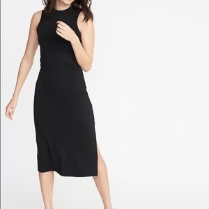 NWT Old Navy Sleeveless HighNeck Jersey Midi Dress